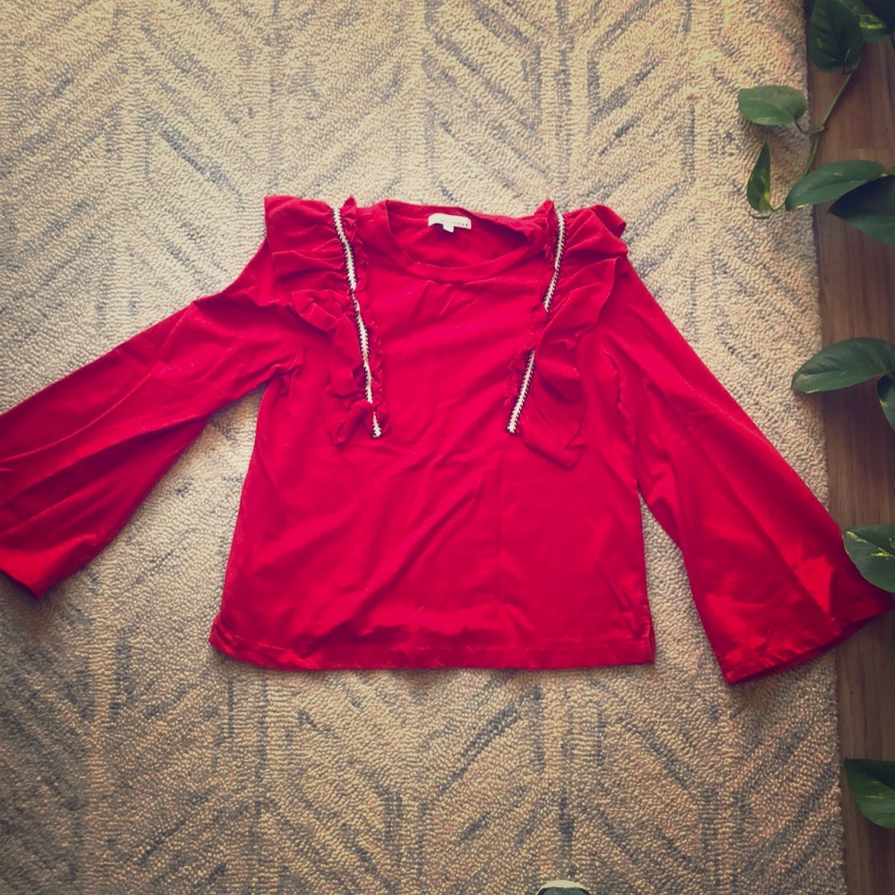 Cute Bell Sleeve Shirt